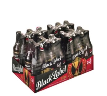 Carling Black Label Beer Bottles 24 x 330ml