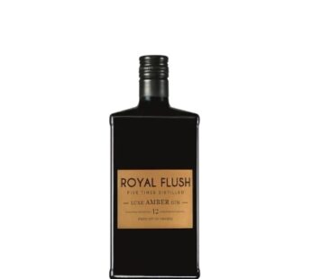 Royal Flush Luxe Amber Gin Bottle 750ml