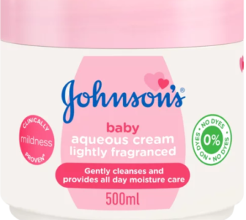 Johnson’s Light Fragranced Aqueous Cream 500ml
