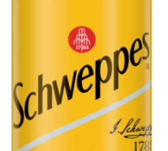 Schweppes Indian Tonic Water Soft Drink Can 200ml