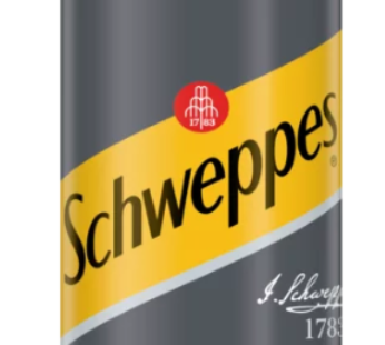 Schweppes Soda Water Soft Drink Can 200ml