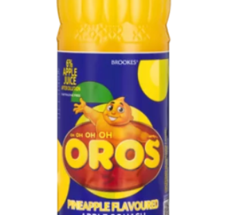Oros Pineapple Flavoured Apple Squash 1L