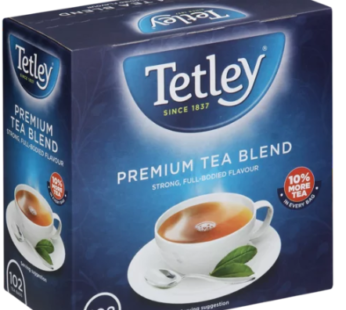 Tetley Premium Blend Teabags 102 Pack