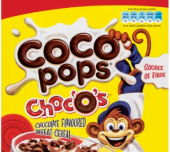 Coco Pops Choc’O’s Chocolate Flavoured Multigrain Cereal 500g