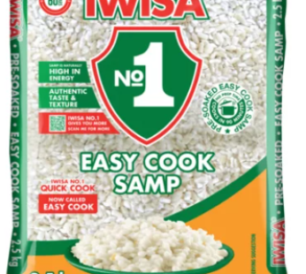 Iwisa No.1 Easy Cook Samp 2.5kg
