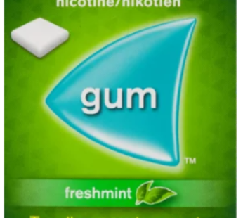 Nicorette Gum 2mg Fresh Mint 30 Pack