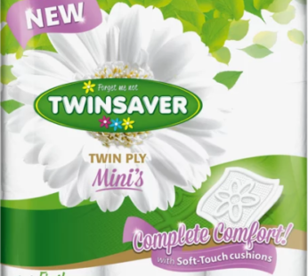Twinsaver Twin Ply Mini’s Classic Fresh Toilet Rolls 9 Pack
