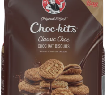Bakers Choc-kits Classic Chocolate Oat Biscuits 500g