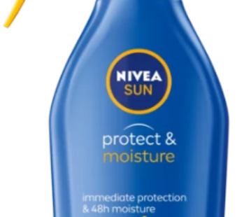 NIVEA SUN SPF50+ Sun Protect & Moisture Trigger Spray 300ml