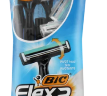 BIC Flex 2 Men’s Disposable Razors 5 Pack