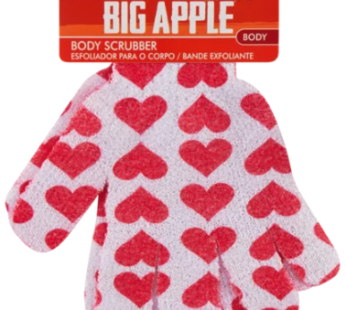 Big Apple Body Scrubber Glove Set 2 Piece